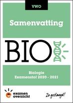 ExamenOverzicht - Samenvatting Biologie VWO 9789493190313, Boeken, Schoolboeken, Verzenden, Zo goed als nieuw, ExamenOverzicht