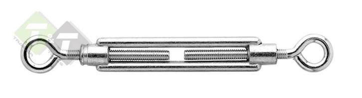 Spanschroef Oog-Oog - M12x130mm - Verzinkt (GERE-02568), Doe-het-zelf en Verbouw, IJzerwaren en Bevestigingsmiddelen, 250 mm of meer