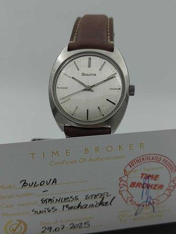Bulova - Zonder Minimumprijs - Heren - 1960-1969 beschikbaar voor biedingen
