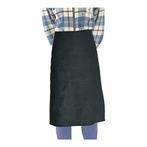 Kokssloof | OUTLET | Zwart | Katoen | 750x1000mm EMGA, Verzenden, Nieuw in verpakking