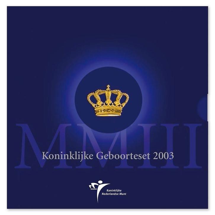 Themaset 2003 - Koninklijke geboorte, Postzegels en Munten, Munten | Nederland, Verzenden