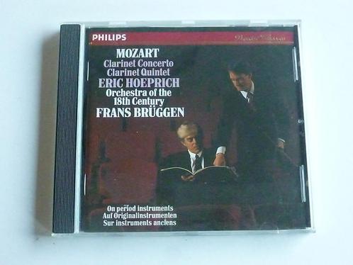Mozart - Clarinet Concerto / Eric Hoeprich, Frans Brüggen, Cd's en Dvd's, Cd's | Klassiek, Verzenden