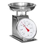 Weegschaal RVS met kom 004kg/2gr | 315x280x320(h)mm CAS, Verzenden, Nieuw in verpakking