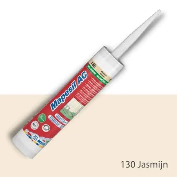 Mapei Mapesil AC - Siliconenkit - 310ml - Jasmijn 130, Doe-het-zelf en Verbouw, Tegels, Nieuw, Keramiek, Ophalen of Verzenden