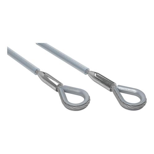 FORTEX PVC Steel 0,5 meter - Ø10mm 1T staalkabel 6x 36 + stk, Muziek en Instrumenten, Licht en Laser, Verzenden