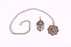Zonder Minimumprijs - Ketting met hanger Zilver - 2 vintage, Sieraden, Tassen en Uiterlijk, Antieke sieraden