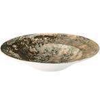 Pastaborden | FOREST | Porselein | Mosgrijs | 6 Stuks |, Verzenden, Nieuw in verpakking