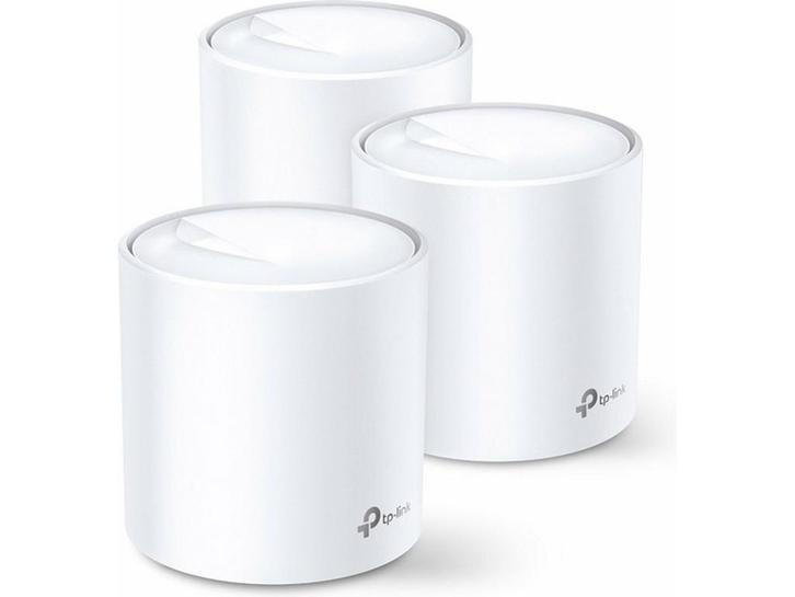 TP-Link Deco X60 - Mesh Wi-Fi Systeem - WiFi 6 - 3-pack, Computers en Software, Routers en Modems, Zo goed als nieuw, Verzenden