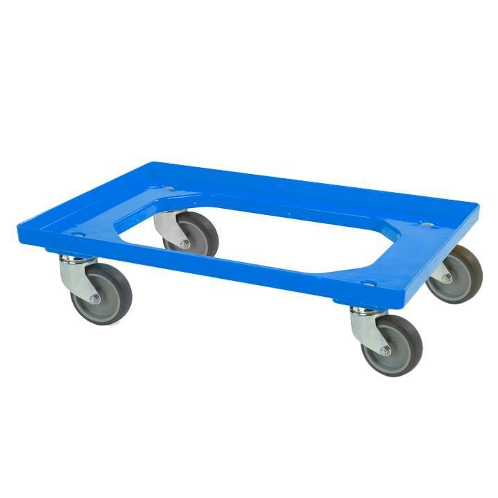 Dolly Rolplateau Transport karretje voor Kratten 60x40 cm, Doe-het-zelf en Verbouw, Kratten en Dozen, Nieuw, Ophalen of Verzenden