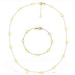Handmade - 2-delige sieradenset - 14 karaat Geel goud -