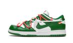 Nike Dunk Low Off-White Pine Green - maat 42.5 (Sneakers), Verzenden, ["Nike","Off white","Nike Dunk"], Nieuw, Sneakers of Gympen