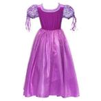 Prinsessenjurk - Prinses Rapunzel jurk - Glitter, Nieuw, Ophalen of Verzenden