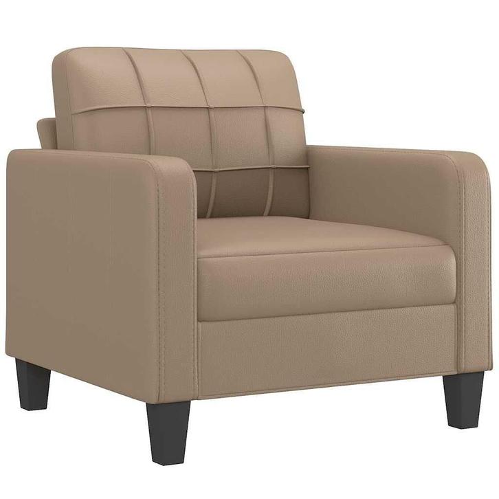 Fauteuil cappuccino 60cm | Tweedekansje | OP = OP, Huis en Inrichting, Fauteuils, 75 tot 100 cm, 75 tot 100 cm, Nieuw, Ophalen of Verzenden