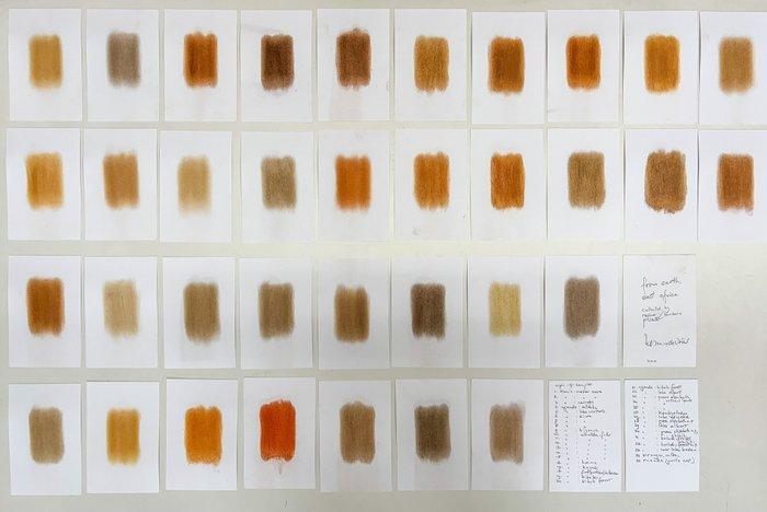 Herman de Vries (1931) - from earth: east africa, Antiek en Kunst, Kunst | Schilderijen | Modern