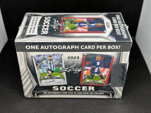 2023 Leaf Soccer - 1 Sealed box - Near Mint (NM), Verzamelen, Stickers