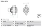 Dynamo / Alternator MERCEDES-BENZ C-KLASSE (C 200 CDI,C 2..., Nieuw, Ophalen of Verzenden