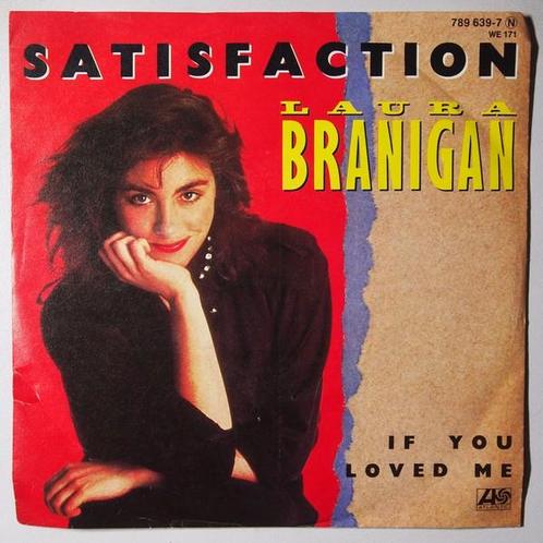 Laura Branigan - Satisfaction - Single, Cd's en Dvd's, Vinyl Singles, Single, Gebruikt, 7 inch, Pop
