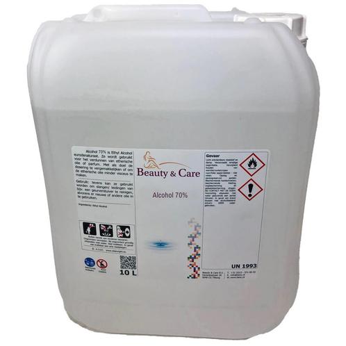 Beauty & Care Alcohol 70% 10 L.  new, Zakelijke goederen, Machines en Bouw | Onderhoud en Reiniging, Ophalen of Verzenden