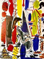 Pablo Picasso (after) - LAtelier à Cannes (1956) - Jaren, Antiek en Kunst, Kunst | Tekeningen en Foto's