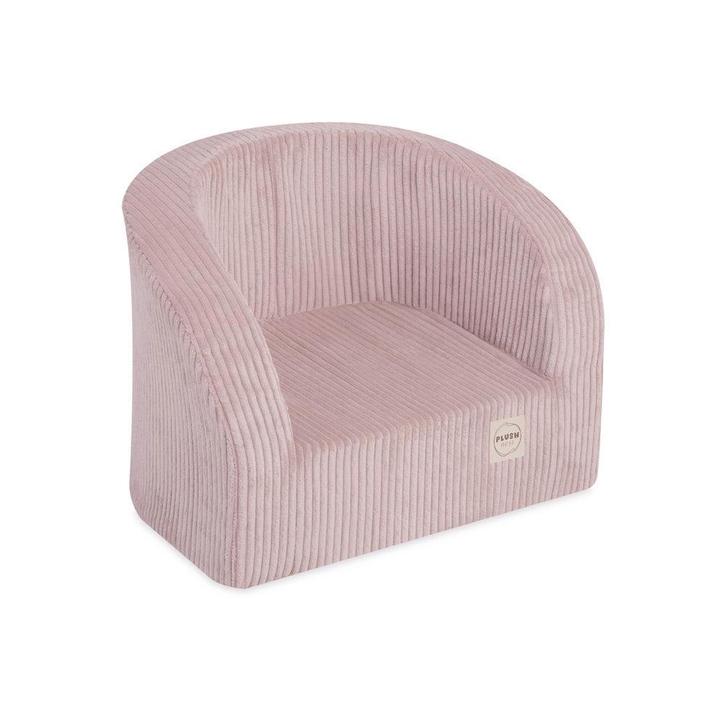 Plush Nest Kinderfauteuil Corduroy Roze – Zachte Peuterstoel, Kinderen en Baby's, Kinderkamer | Overige Meubels, Ophalen of Verzenden