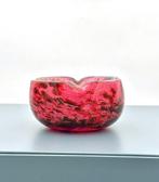 Daum Nancy - Kom - Daum Nancy “Verre marmoréen” polylobed, Antiek en Kunst