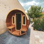 Buiten sauna in de tuin | Eigen productie Barrelsauna ACTIE