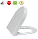 WC-Bril softclose Duroplast Quick Release, Inox Scharnieren, Ophalen of Verzenden, Nieuw