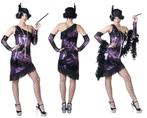 Charleston Jurk met handschoenen, Kleding | Dames, Carnavalskleding en Feestkleding, Ophalen of Verzenden, Nieuw