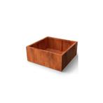 Geroba vierkante plantenbak Artesa B8 1000x1000x400mm -, Tuin en Terras, Bloembakken en Plantenbakken, Verzenden, Nieuw