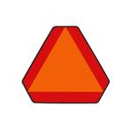 Markeringsbord - ECE 69R - Rood/oranje - Voor langzaam verke, Nieuw, Ophalen of Verzenden