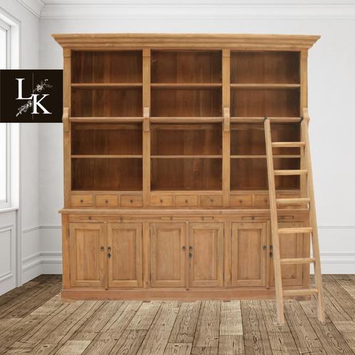 Landelijke klassieke kast Devonshire - Teak - Ook in kleur!, Huis en Inrichting, Kasten | Boekenkasten, Met lade(s), Met deur(en)