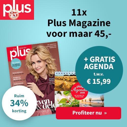 Ontvang gratis agenda 2026 bij Plus Magazine, Diversen, Agenda's, Nieuw, Verzenden