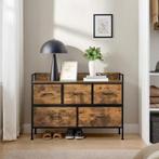 Dressoir met 5 Stoffen Lades –Opbergkast Slaapkamer en Woonk, Huis en Inrichting, Kasten | Dressoirs, Verzenden, Nieuw