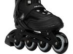Nijdam Gear Up - Inlineskates - Semi-softboot - Zwart - Maat, Verzenden, Zo goed als nieuw