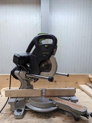 Afkortzaag  Festool, KS 60 E, bouwjaar 2017 beschikbaar voor biedingen