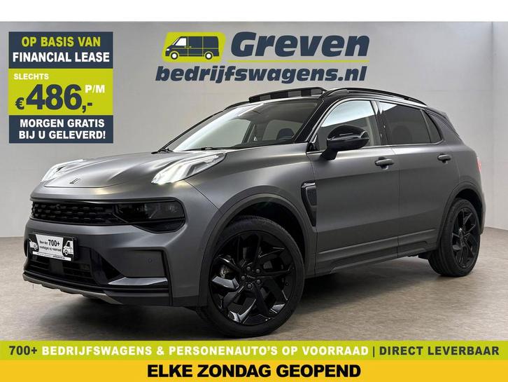 Lynk Co 01 1.5 UNIEK Matte Grijs 262PK Pano Sfeer Carplay, Auto's, Lynk & Co, Te koop, Automaat, Financial lease, Hybride Elektrisch/Benzine