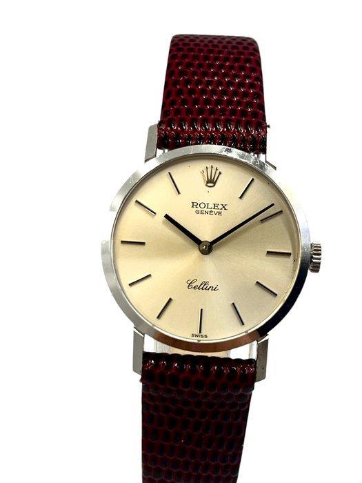 Rolex - Geneve - 18K White Gold - Zonder Minimumprijs - 4112, Sieraden, Tassen en Uiterlijk, Horloges | Heren