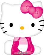 Anagram Folieballon Hello Kitty Junior 56 X 69 Cm Roze/wit, Ophalen of Verzenden, Nieuw