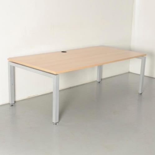 Solidesk bureau, eiken napoli blad, 180 x 90 cm, hoogte, Huis en Inrichting, Bureaus, Ophalen of Verzenden