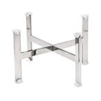 GGM Gastro | Buffet standaard - Hoogte: 170mm - Chroom |, Huis en Inrichting, Verzenden, Nieuw