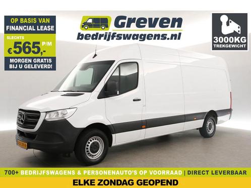 Mercedes-Benz Sprinter 317 1.9 CDI L3H2 170PK AUT Cam €565pm, Auto's, Bestelauto's, Automaat, Diesel, Wit, Mercedes-Benz, Verzenden
