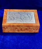 Ottaviani - Sieradendoos - .925 zilver, Wortelnotenhout -