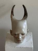 Aga Koncka - Untitled - Ceramic Sculpture with Horns