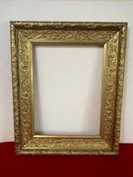 Lijst - Enorme Dorata in hout, gesso en pastiglia., Antiek en Kunst