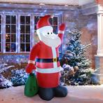 Opblaasbare Kerstman - XL - 180 cm - Incl. pomp en toebehore, Diversen, Verzenden, Nieuw