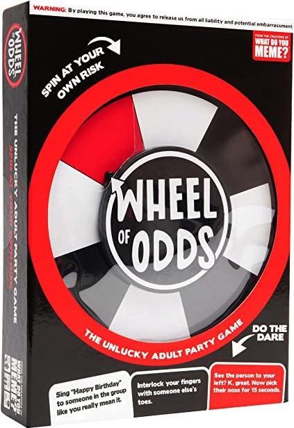 Wheel of Odds - Party Game | What Do You Meme? -, Hobby en Vrije tijd, Gezelschapsspellen | Bordspellen, Nieuw, Verzenden