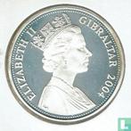 Gibraltar 5 pounds 2004 (PROOF - zilver) 60th anniversar..., Verzenden, Overige landen, Losse munt, Goud