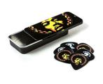 Jimi Hendrix opbergblikje + plectrums heavy officiële merch, Verzamelen, Muziek, Artiesten en Beroemdheden, Ophalen of Verzenden