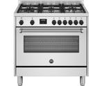 Bertazzoni MPL96L1EXT gas fornuis met 6 branders, rvs1790, Ophalen of Verzenden, Nieuw