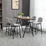 Bartafel - LuxeLiving - Metaal - Lichtbruin, Huis en Inrichting, Complete eetkamers, Ophalen of Verzenden, Nieuw, Modern